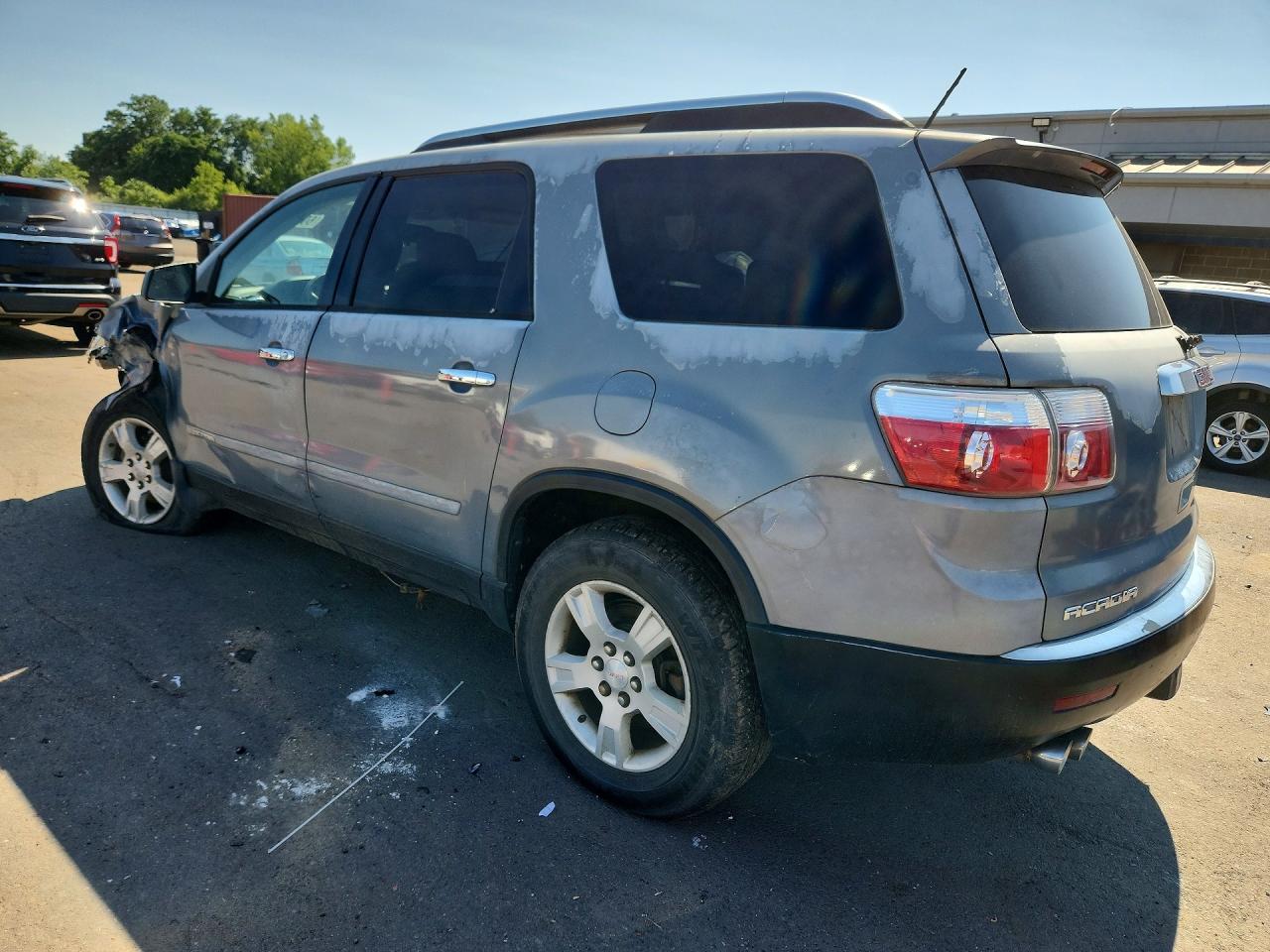 2008 Gmc Acadia Sle Gray vin: 1GKER13708J152106
