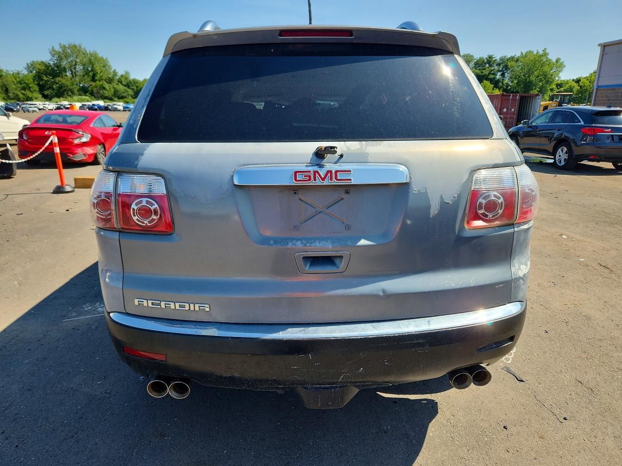 2008 Gmc Acadia Sle Gray vin: 1GKER13708J152106