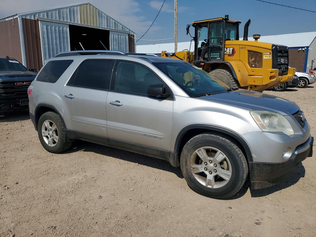 2008 Gmc Acadia Sle Silver vin: 1GKER13708J158147