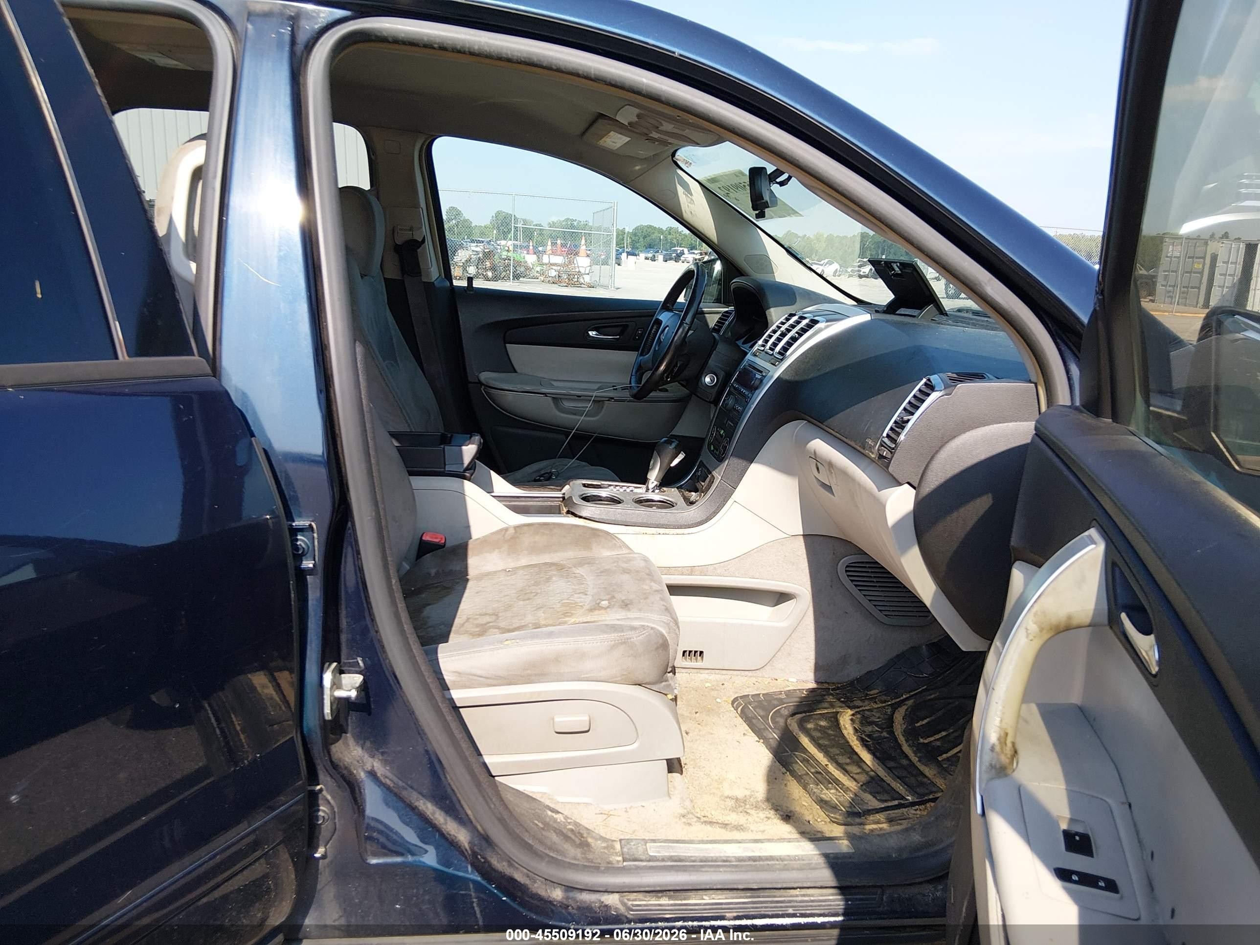 2008 Gmc Acadia Sle-1 Dark Blue vin: 1GKER13708J241853