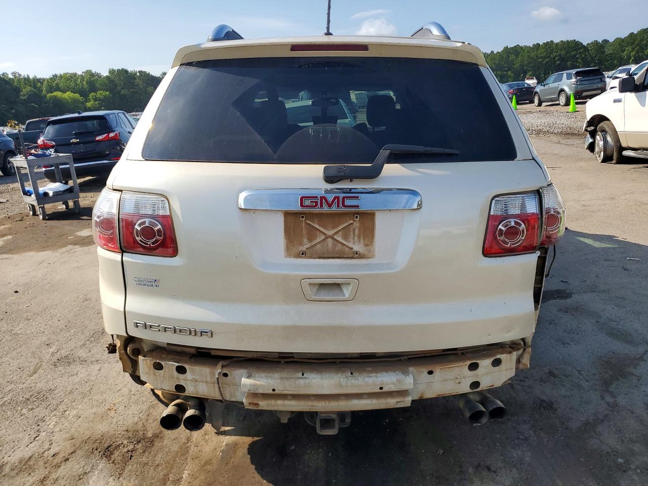 2008 Gmc Acadia Sle White vin: 1GKER13708J297517