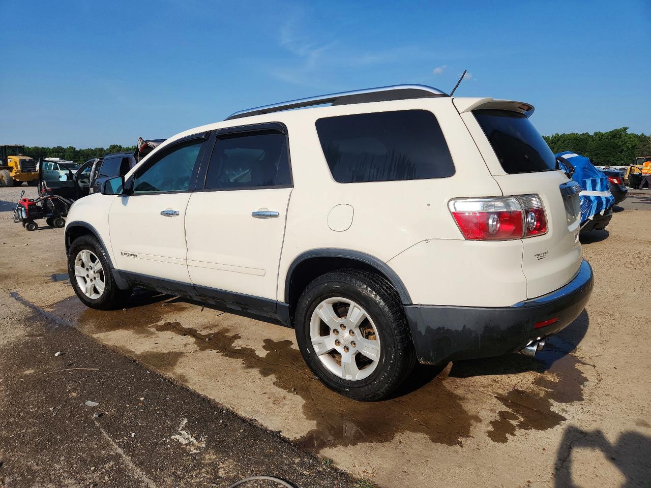 2008 Gmc Acadia Sle White vin: 1GKER13718J112164