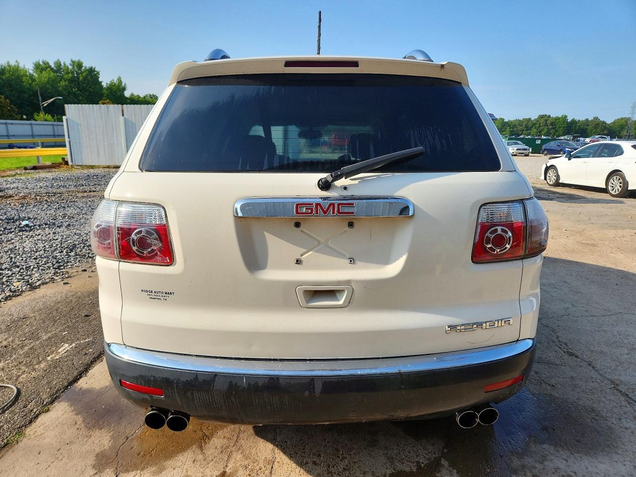 2008 Gmc Acadia Sle White vin: 1GKER13718J112164