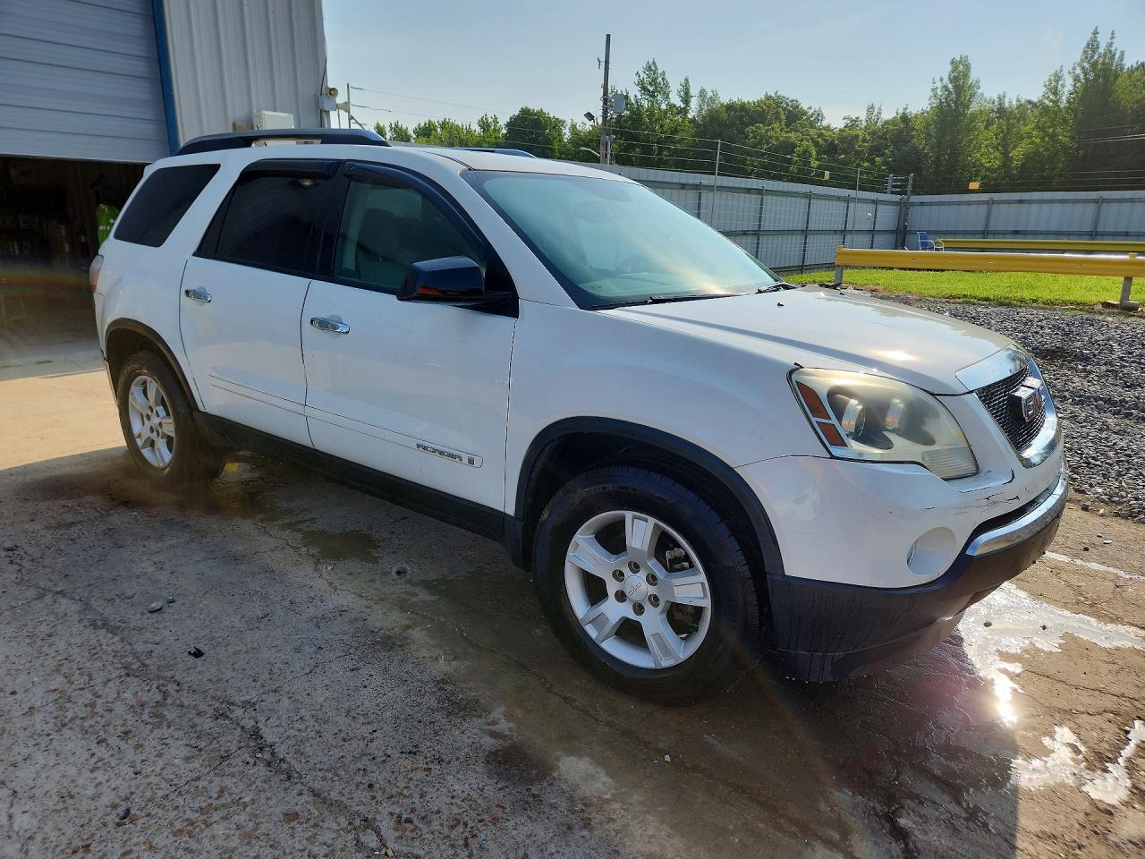 2008 Gmc Acadia Sle White vin: 1GKER13718J112164