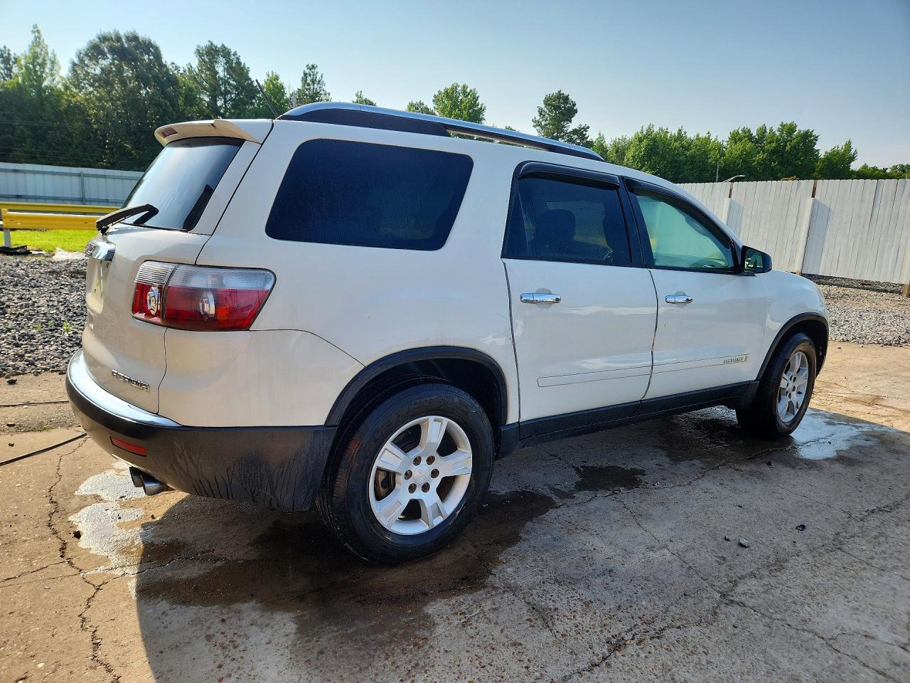 2008 Gmc Acadia Sle White vin: 1GKER13718J112164