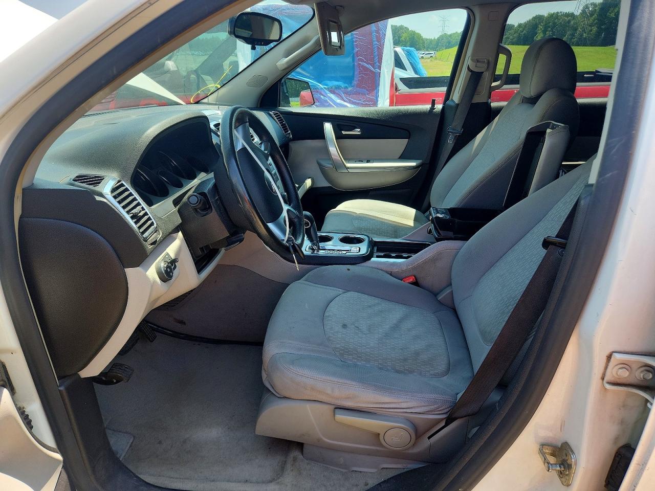 2008 Gmc Acadia Sle White vin: 1GKER13718J112164