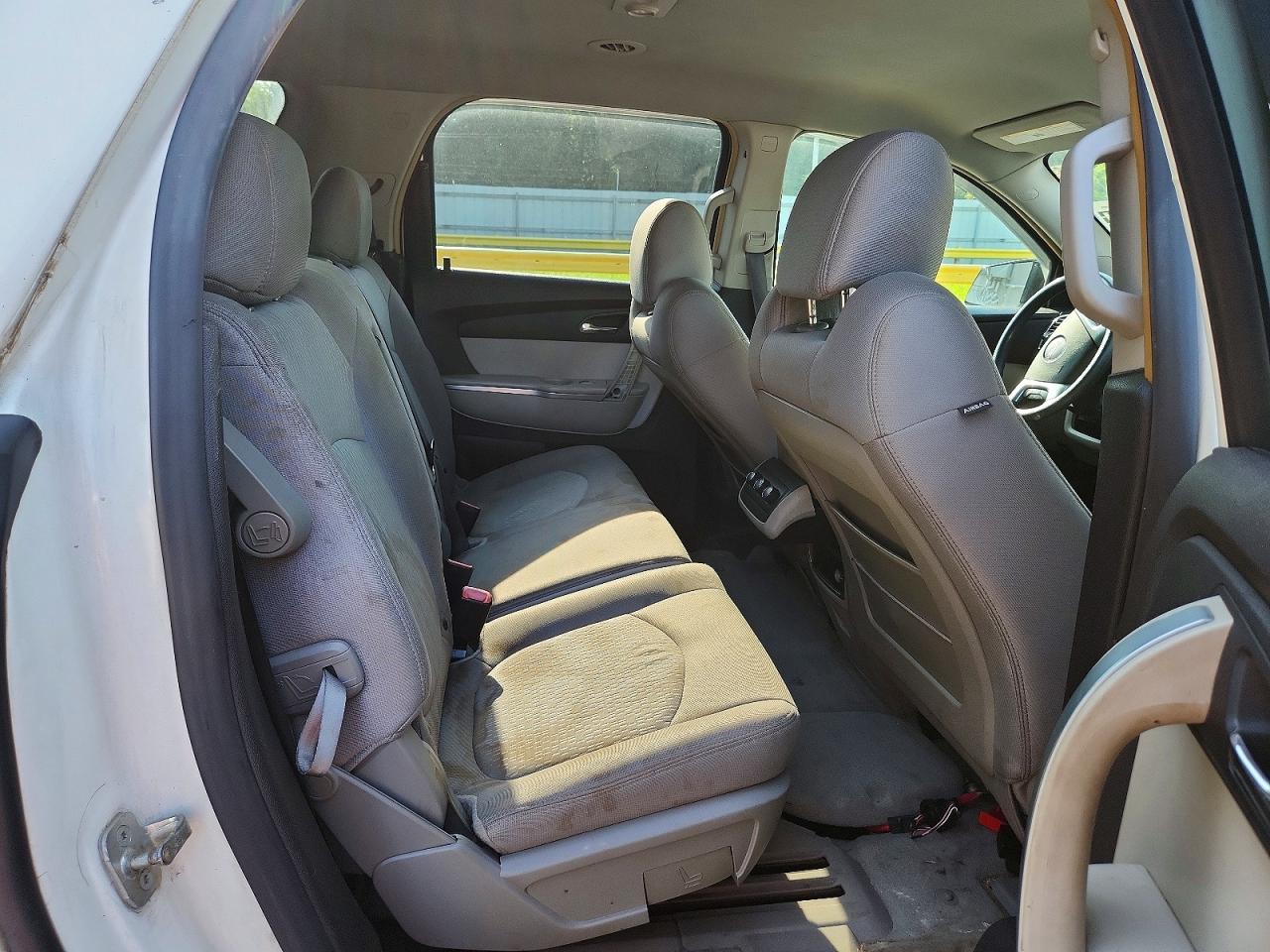 2008 Gmc Acadia Sle White vin: 1GKER13718J112164