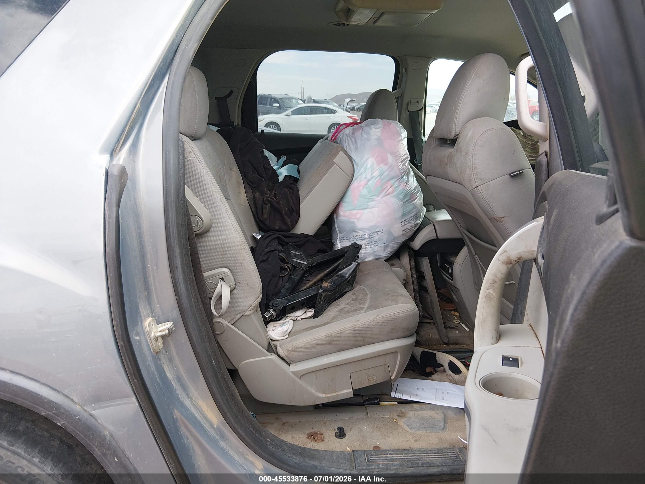 2008 Gmc Acadia Sle-1 Light Blue vin: 1GKER13718J256491