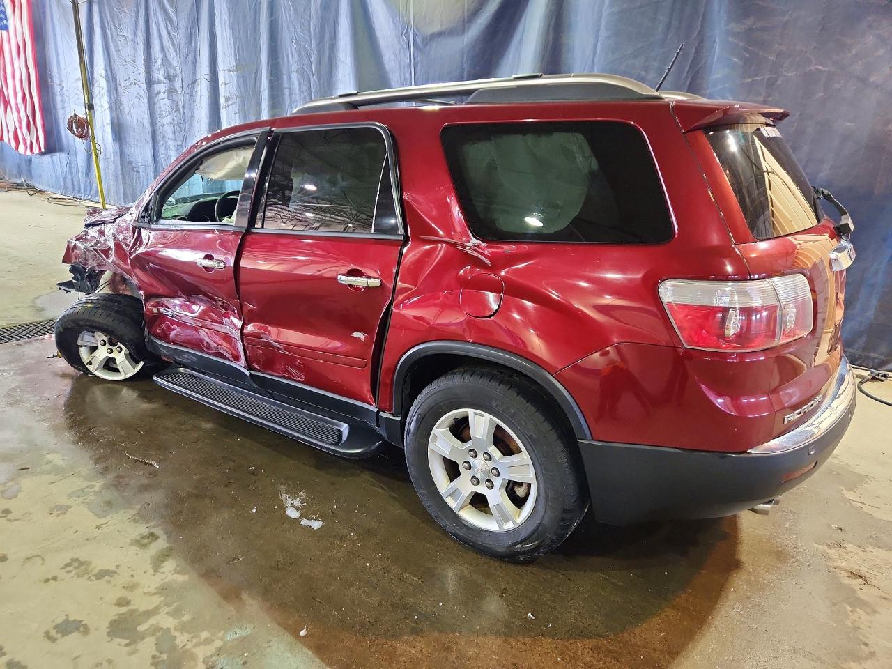 2008 Gmc Acadia Sle Red vin: 1GKER13728J304001