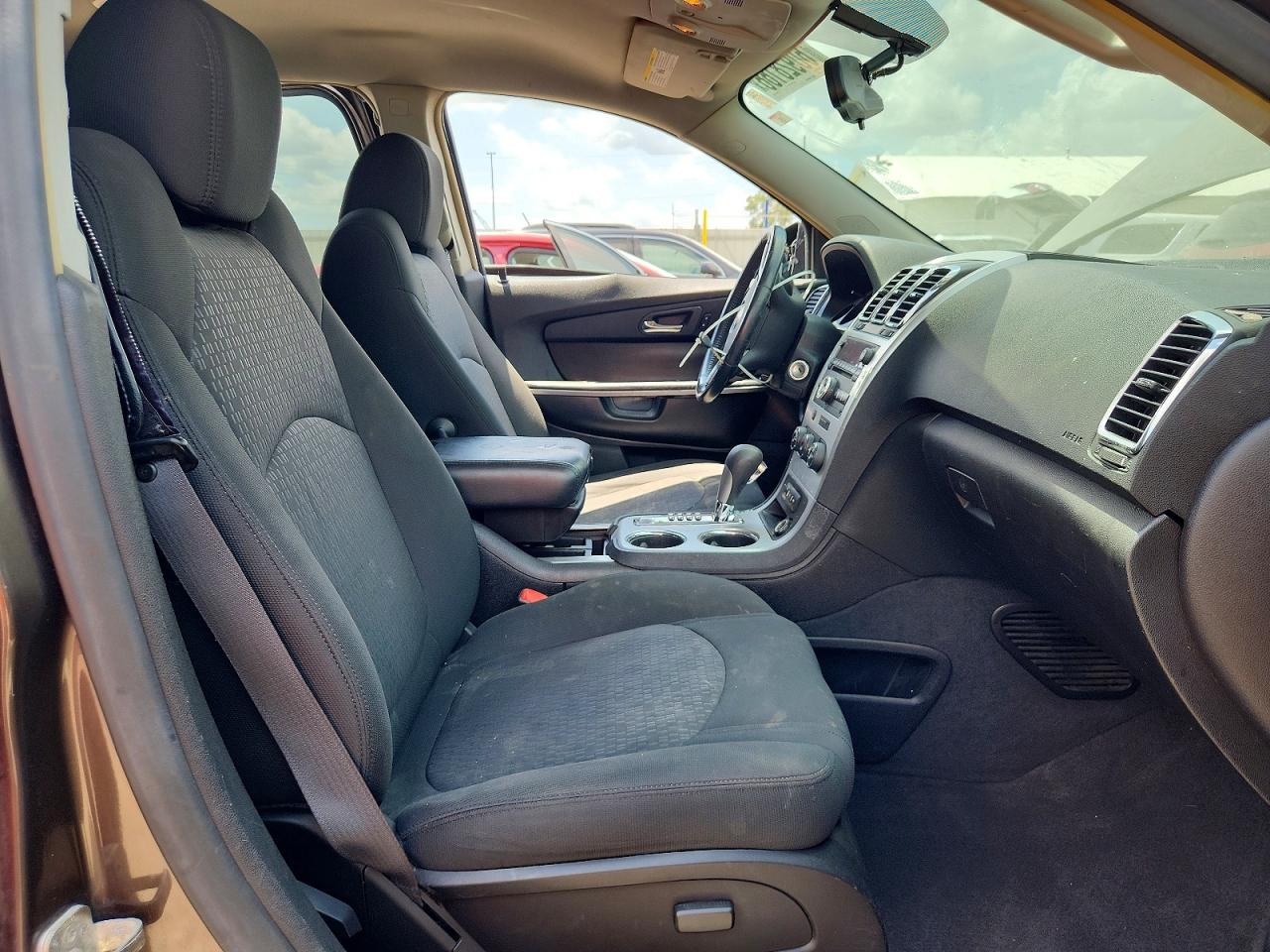 2008 Gmc Acadia Sle Brown vin: 1GKER13738J198013