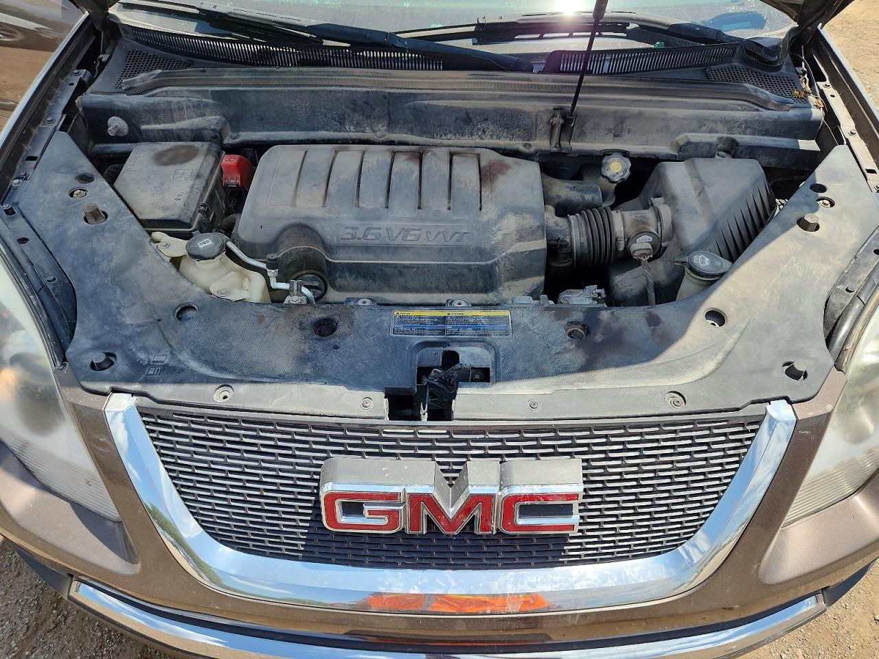 2008 Gmc Acadia Sle Brown vin: 1GKER13738J198013