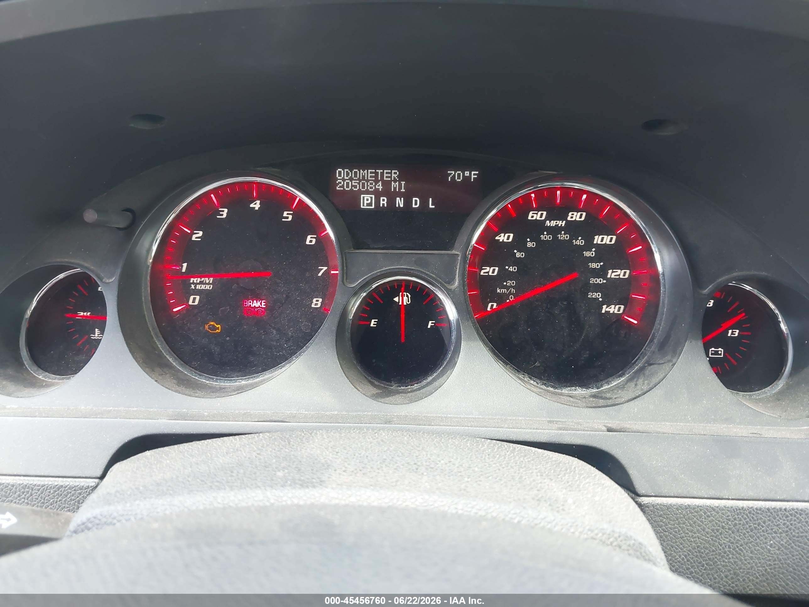 2008 Gmc Acadia Sle-1 Blue vin: 1GKER13738J263958