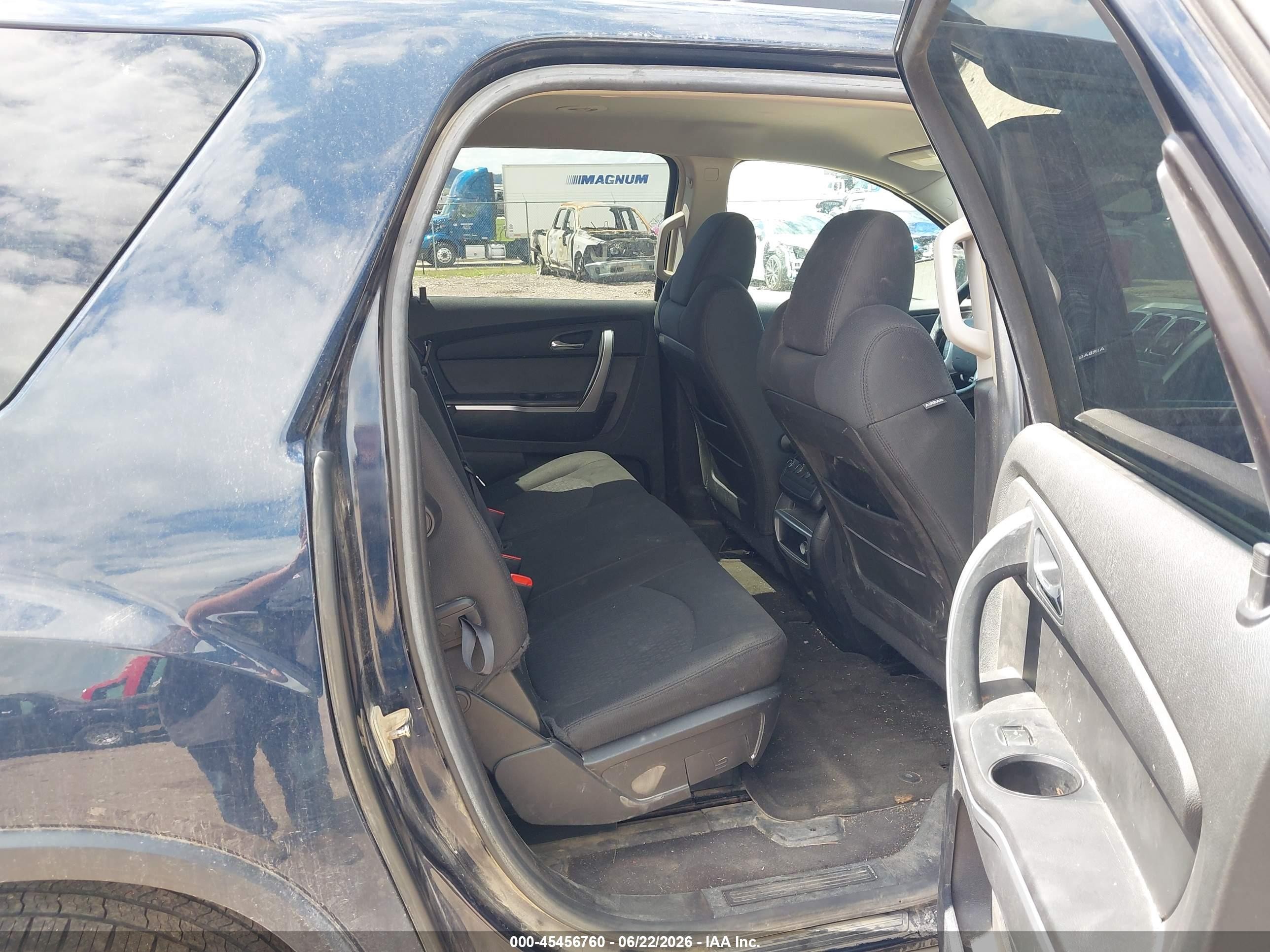 2008 Gmc Acadia Sle-1 Blue vin: 1GKER13738J263958