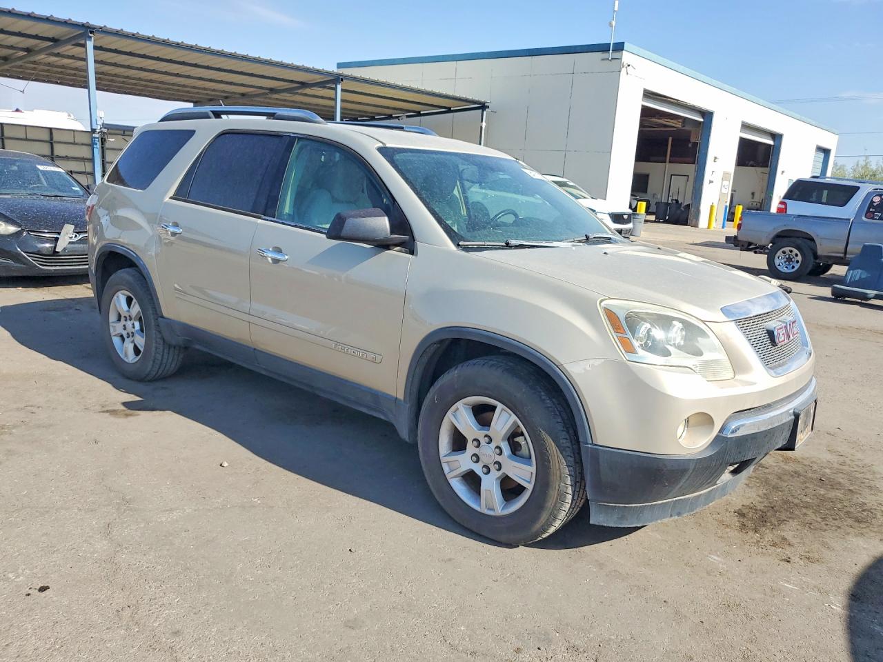 2008 Gmc Acadia Tan vin: 1GKER13738J284308