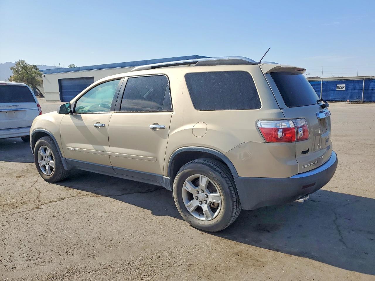 2008 Gmc Acadia Tan vin: 1GKER13738J284308