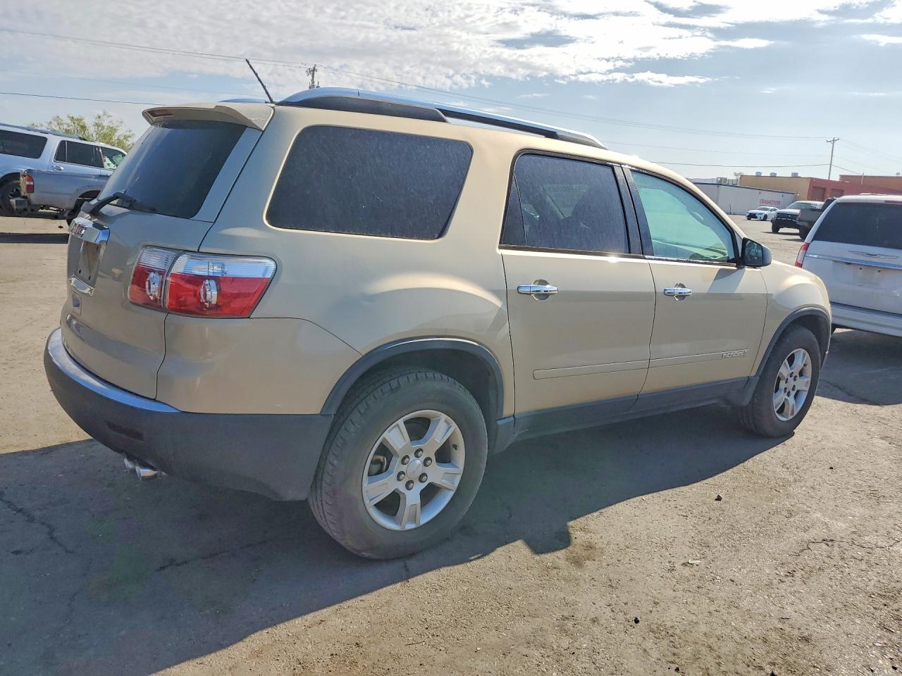 2008 Gmc Acadia Tan vin: 1GKER13738J284308