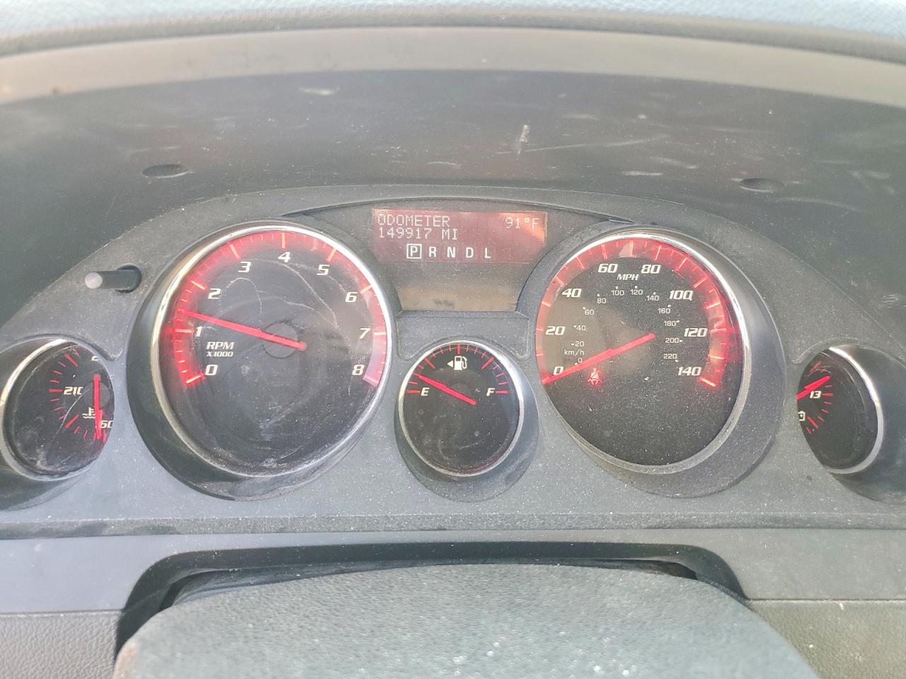 2008 Gmc Acadia Tan vin: 1GKER13738J284308
