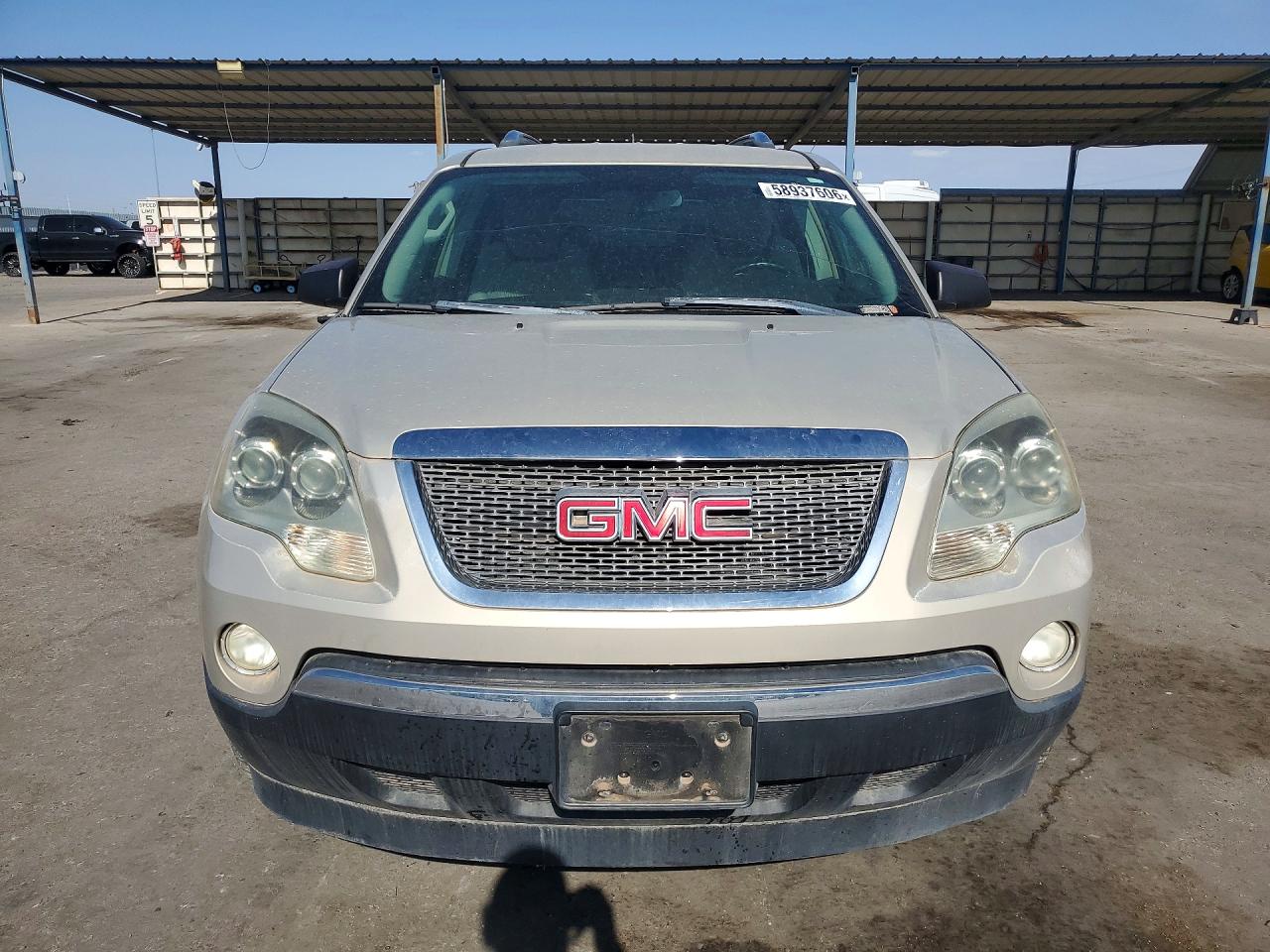 2008 Gmc Acadia Tan vin: 1GKER13738J284308