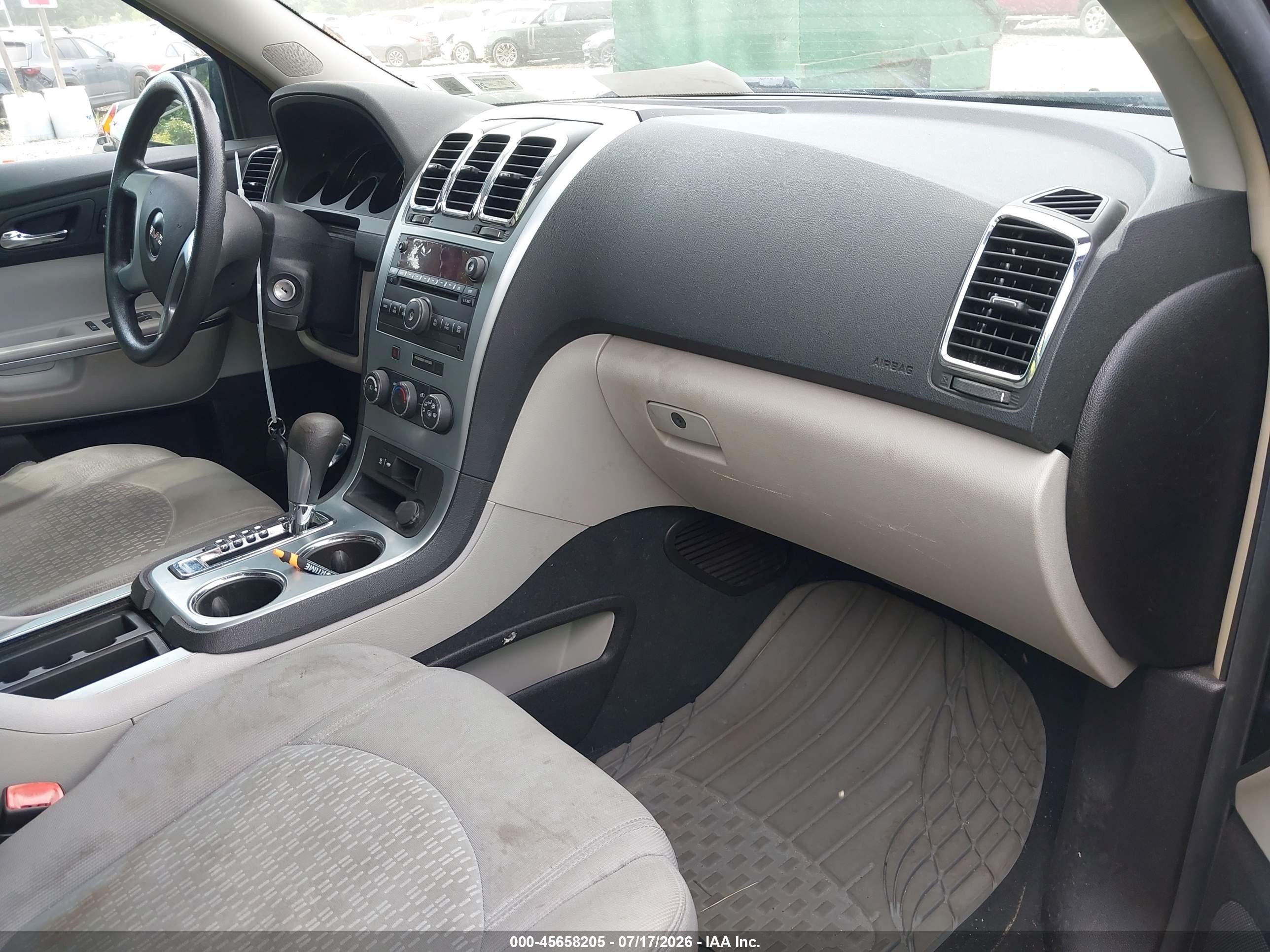 2007 Gmc Acadia Sle Blue vin: 1GKER13747J101416