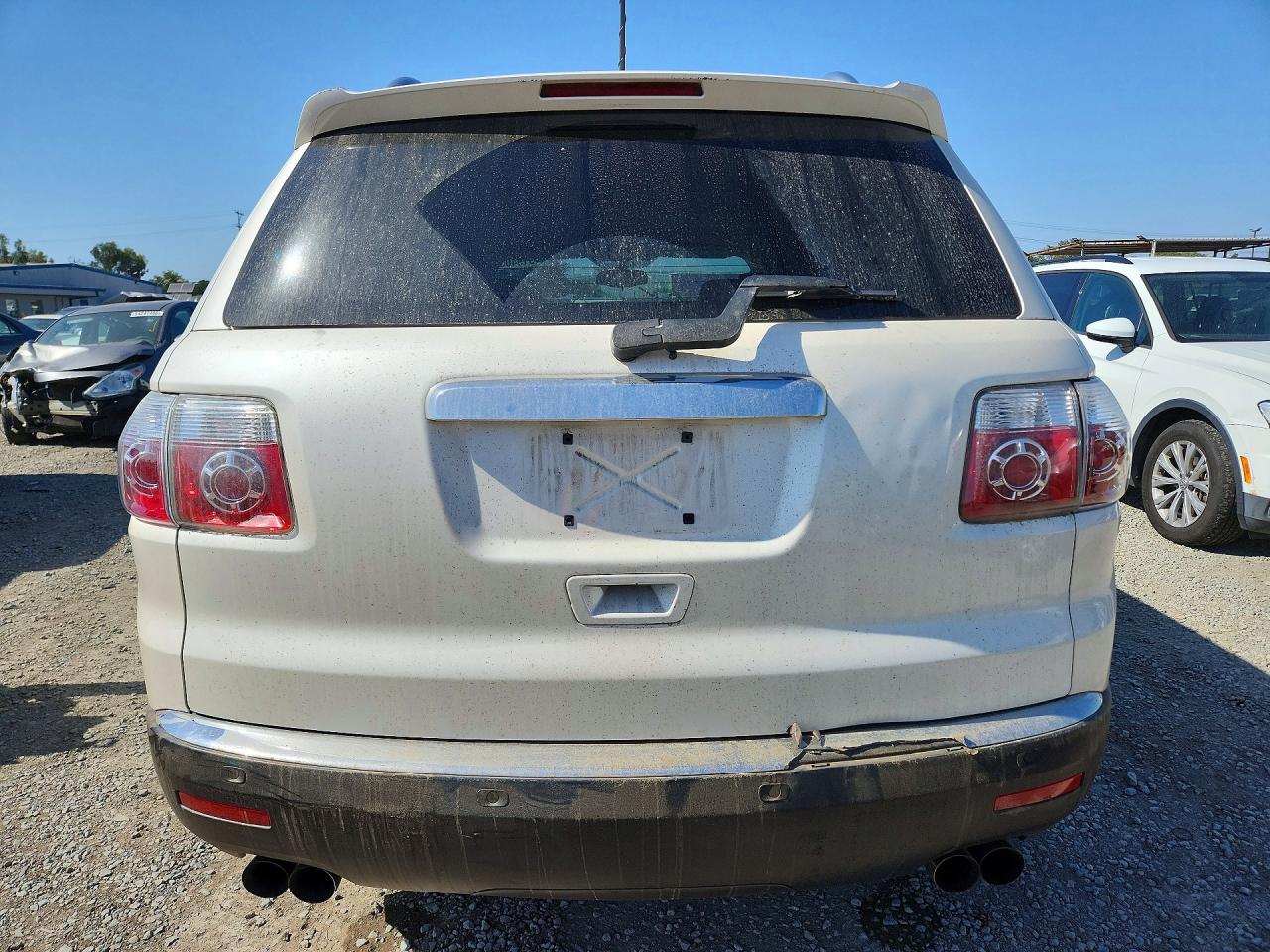 2007 Gmc Acadia Sle White vin: 1GKER13747J170266