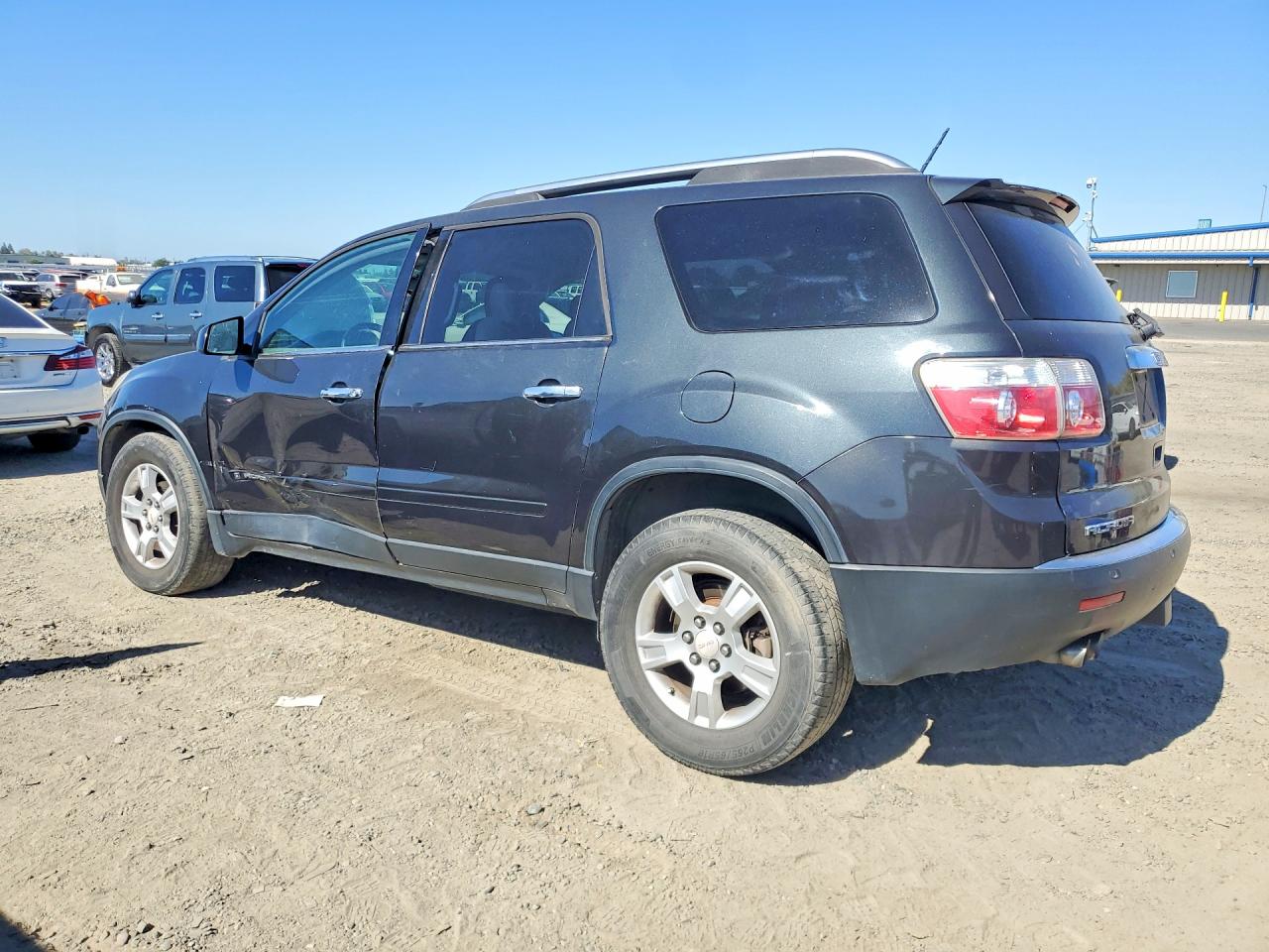 2007 Gmc Acadia Sle Black vin: 1GKER13757J101800