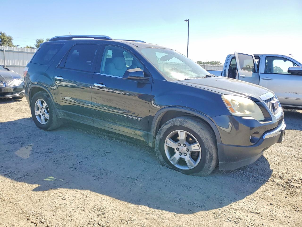 2007 Gmc Acadia Sle Black vin: 1GKER13757J101800