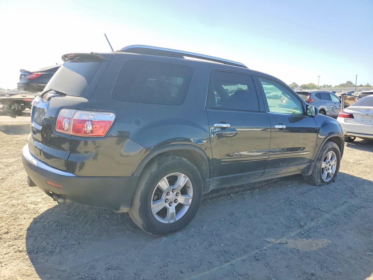 2007 Gmc Acadia Sle Black vin: 1GKER13757J101800
