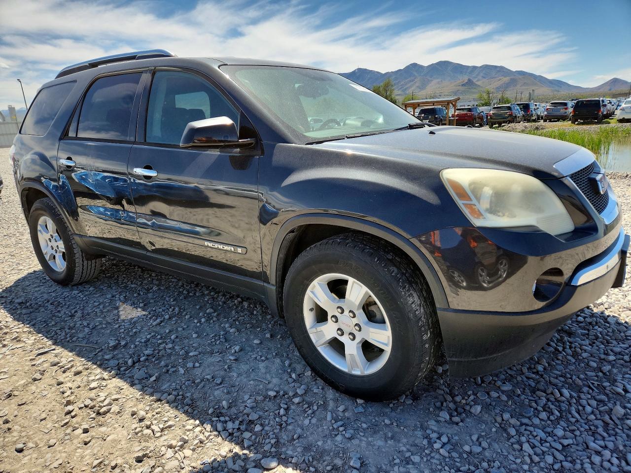 2007 Gmc Acadia Sle Gray vin: 1GKER13757J110724