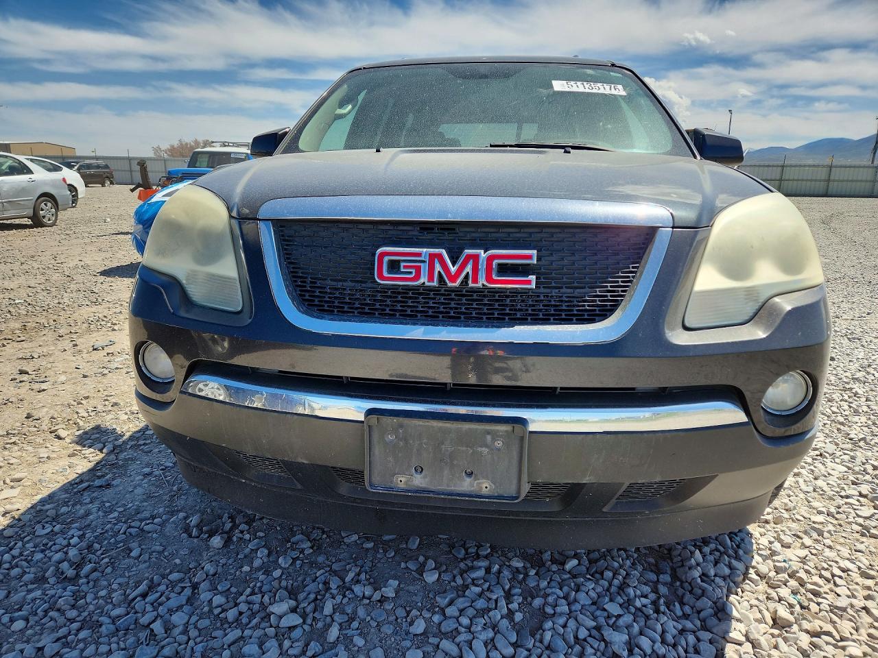 2007 Gmc Acadia Sle Gray vin: 1GKER13757J110724