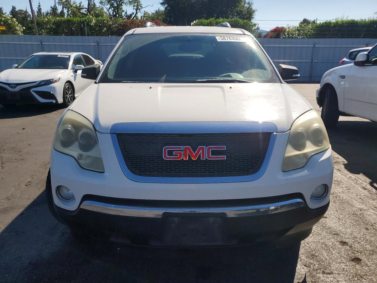 2007 Gmc Acadia Sle White vin: 1GKER13757J156571