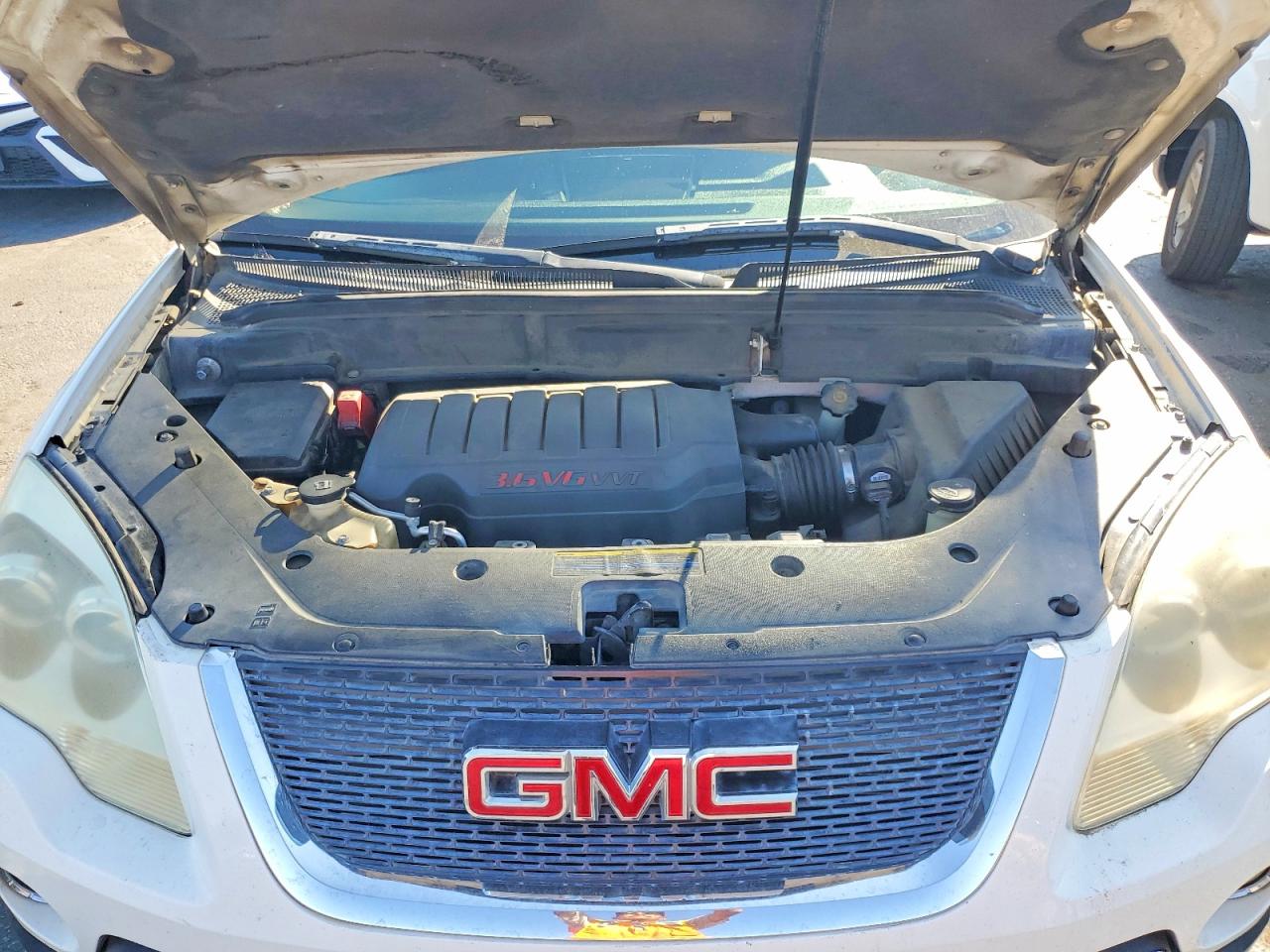 2007 Gmc Acadia Sle White vin: 1GKER13757J156571