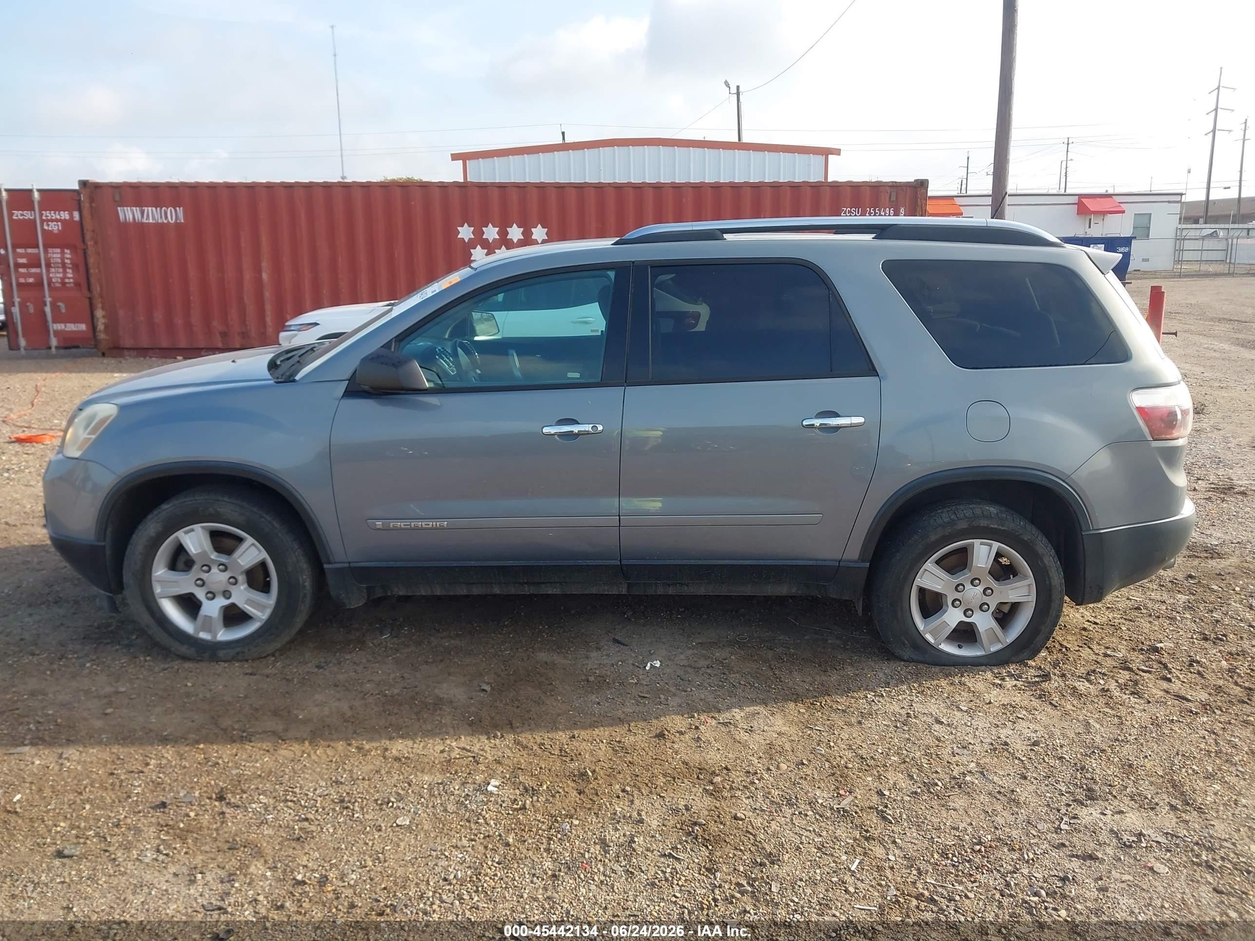2007 Gmc Acadia Sle-1 Gray vin: 1GKER13767J138094