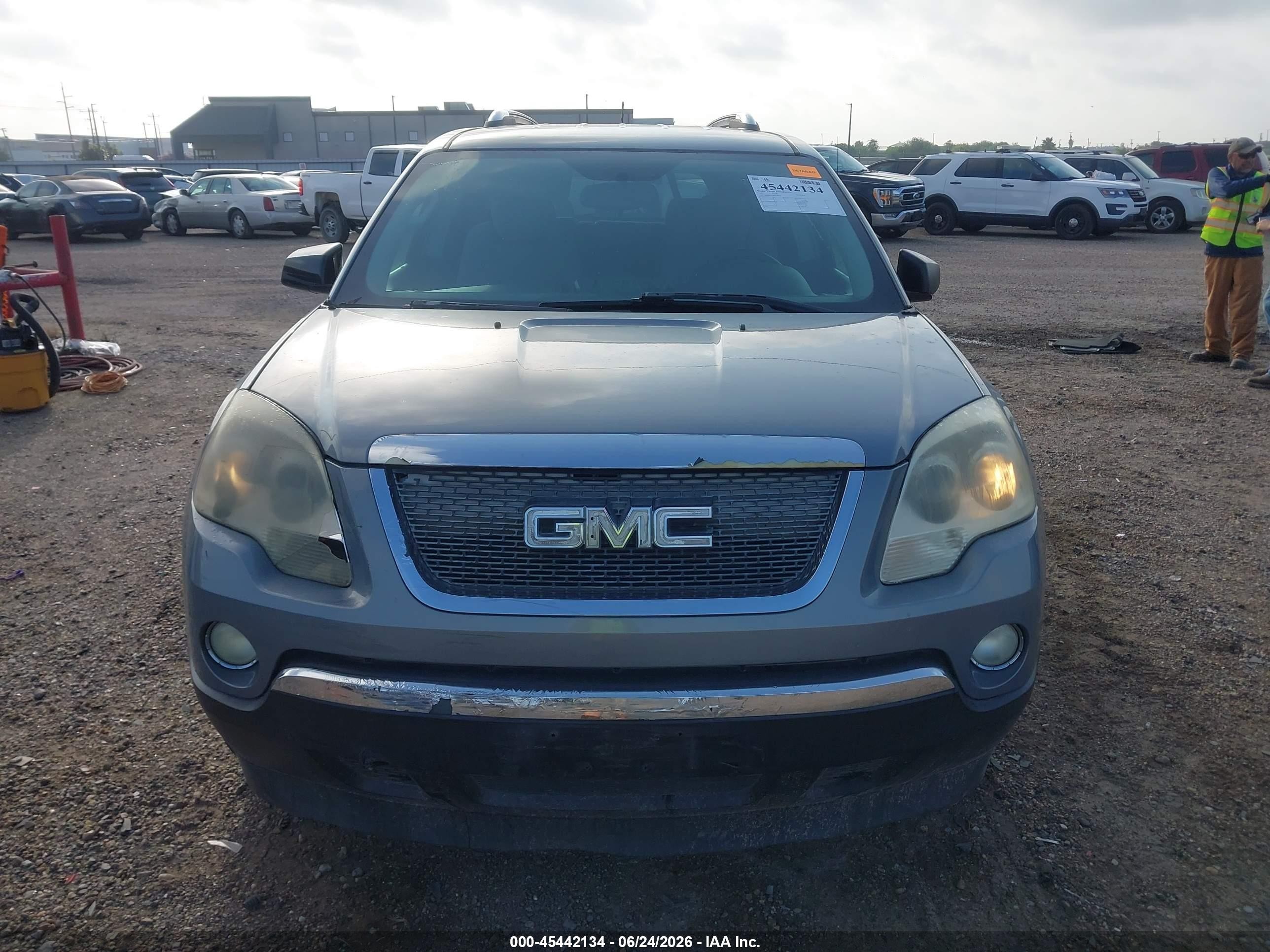 2007 Gmc Acadia Sle-1 Gray vin: 1GKER13767J138094