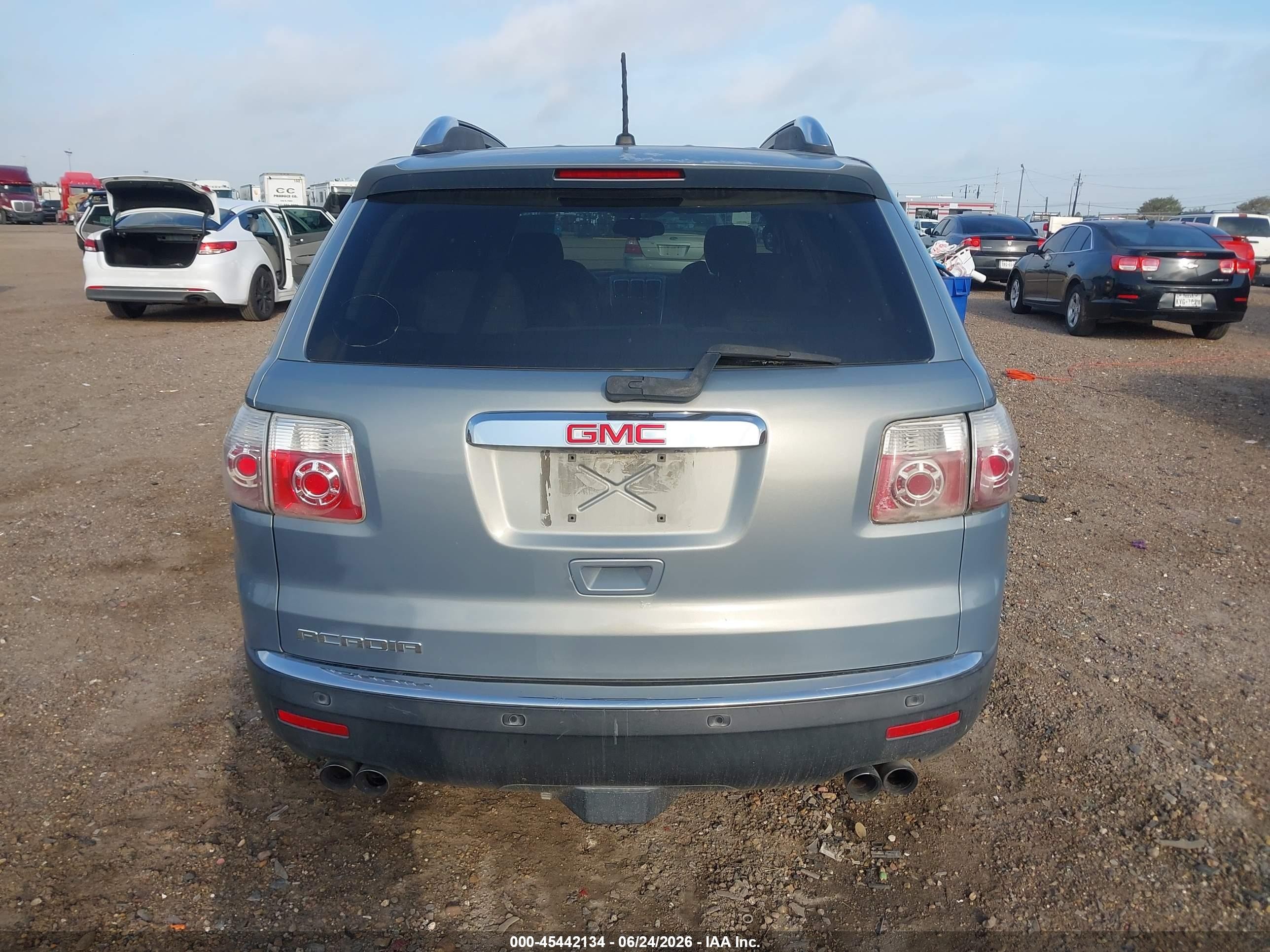 2007 Gmc Acadia Sle-1 Gray vin: 1GKER13767J138094