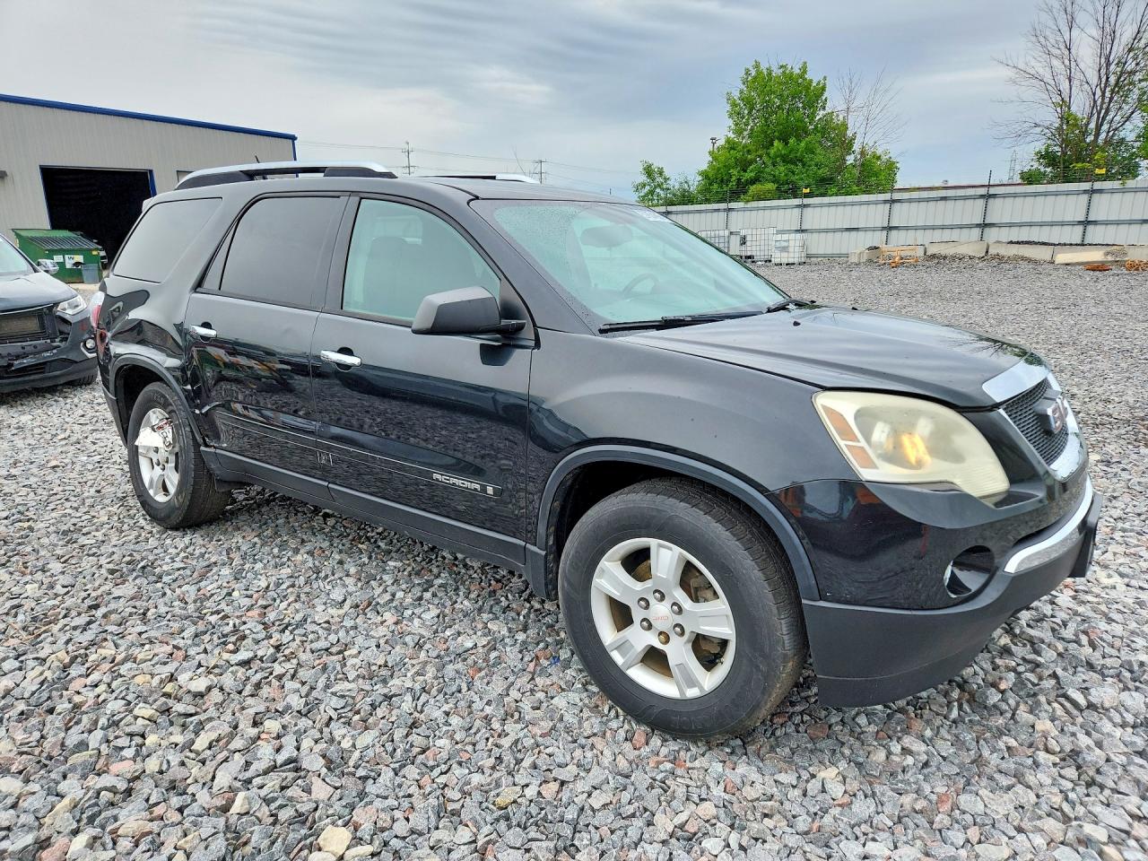 2008 Gmc Acadia Sle Black vin: 1GKER13768J291205