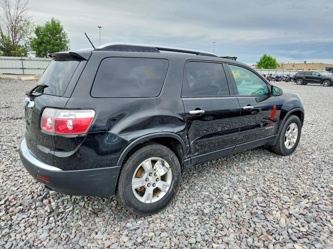 2008 Gmc Acadia Sle Black vin: 1GKER13768J291205