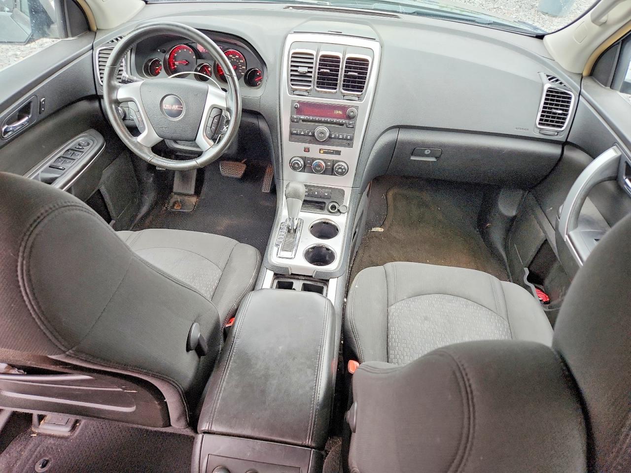 2008 Gmc Acadia Sle Black vin: 1GKER13768J291205