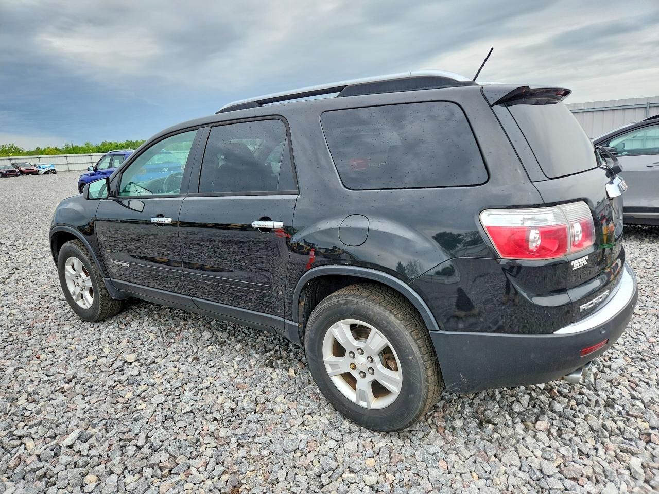 2008 Gmc Acadia Sle Black vin: 1GKER13768J291205