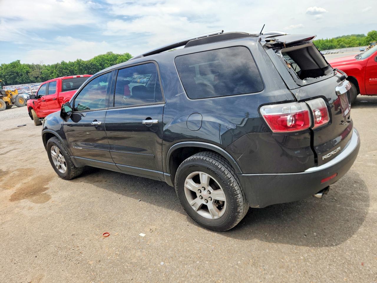 2007 Gmc Acadia Sle Черный vin: 1GKER13797J160364