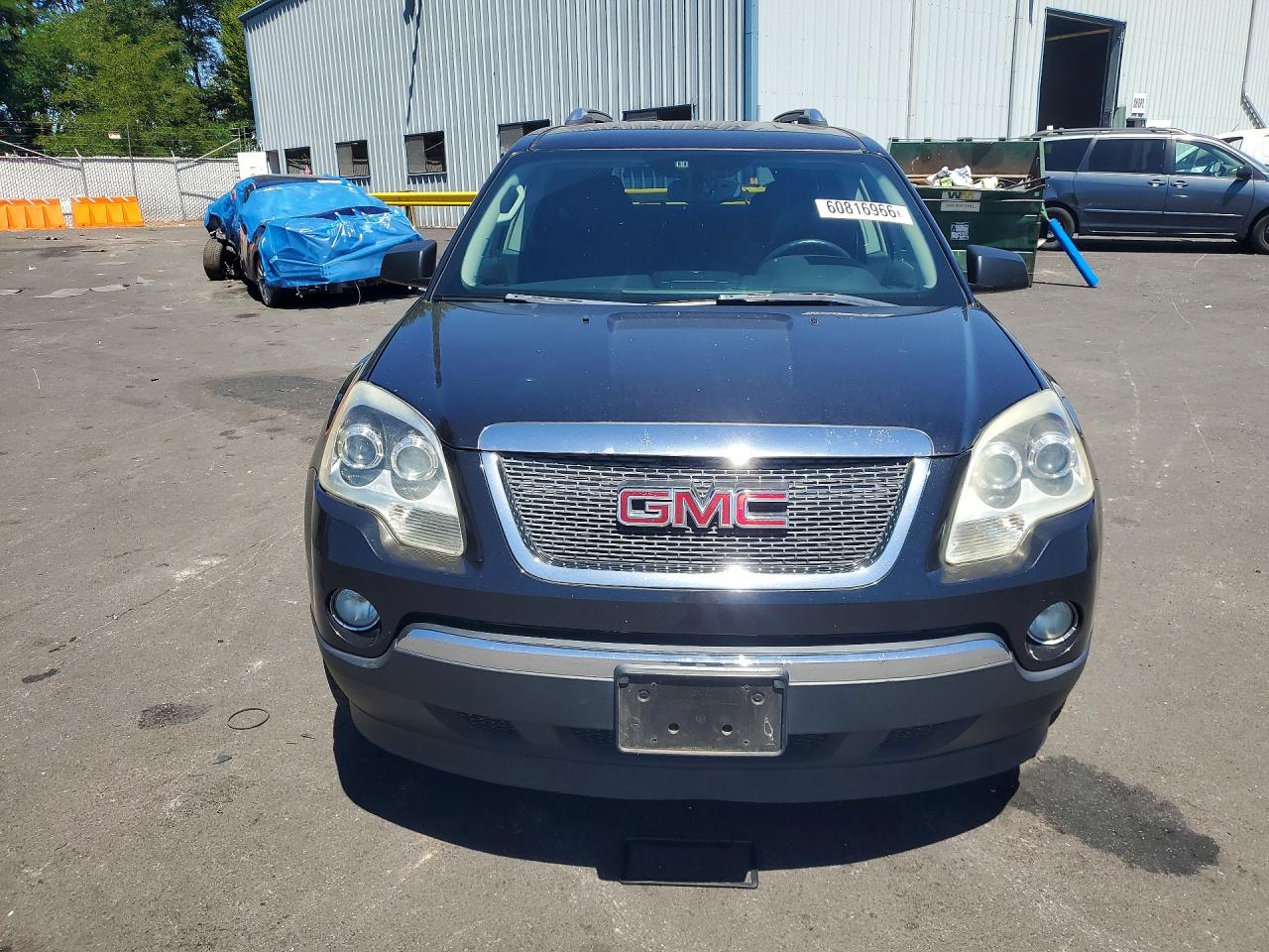 2009 Gmc Acadia Sle Brown vin: 1GKER13D09J150511