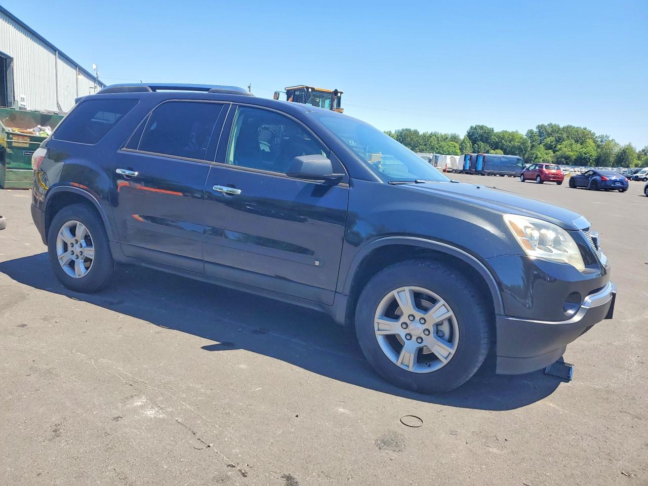 2009 Gmc Acadia Sle Brown vin: 1GKER13D09J150511