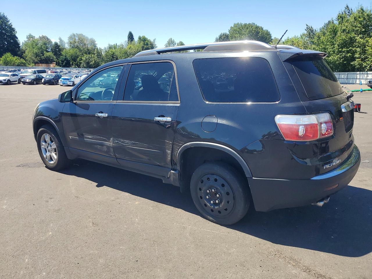 2009 Gmc Acadia Sle Brown vin: 1GKER13D09J150511