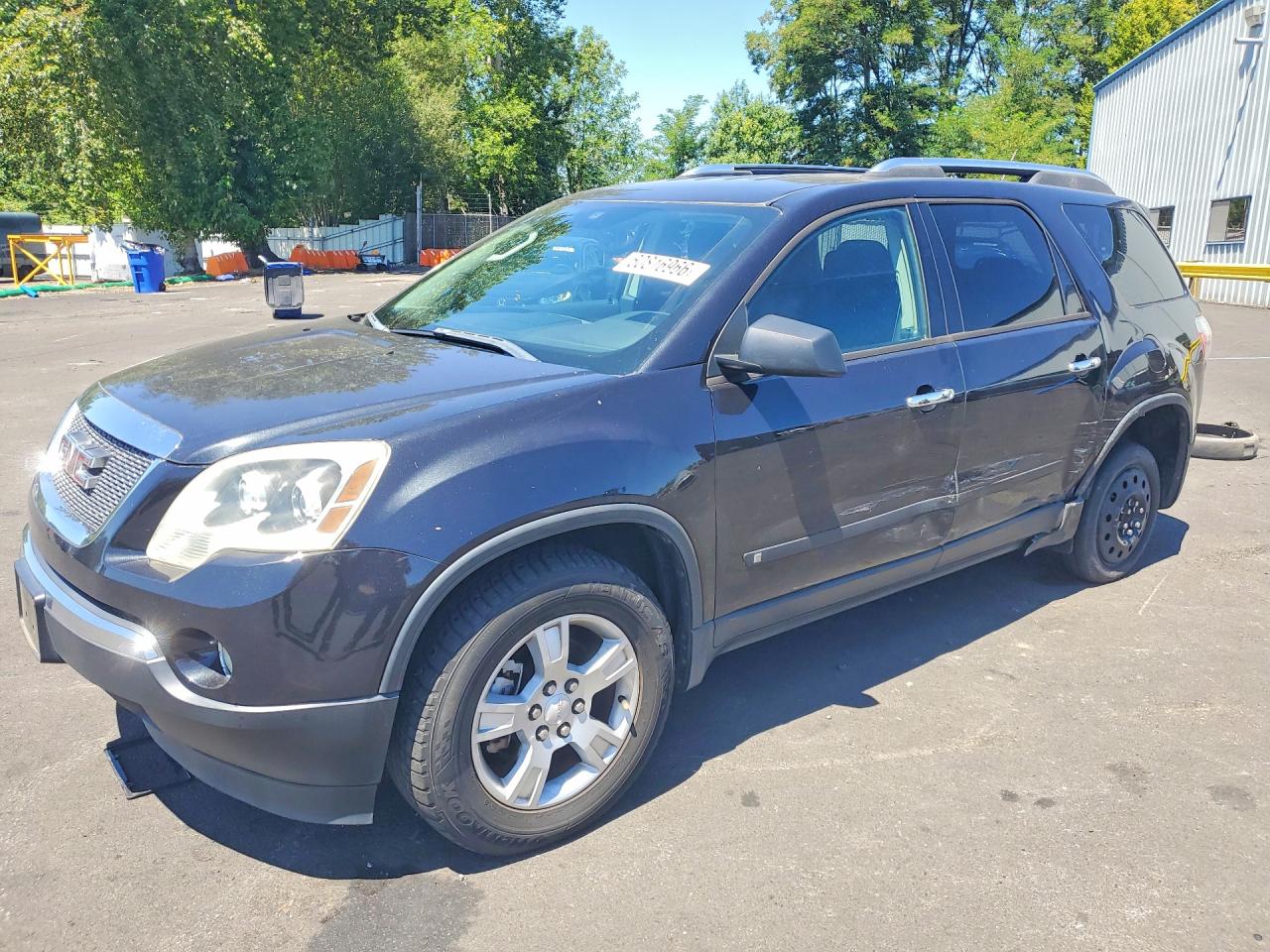 2009 Gmc Acadia Sle Brown vin: 1GKER13D09J150511
