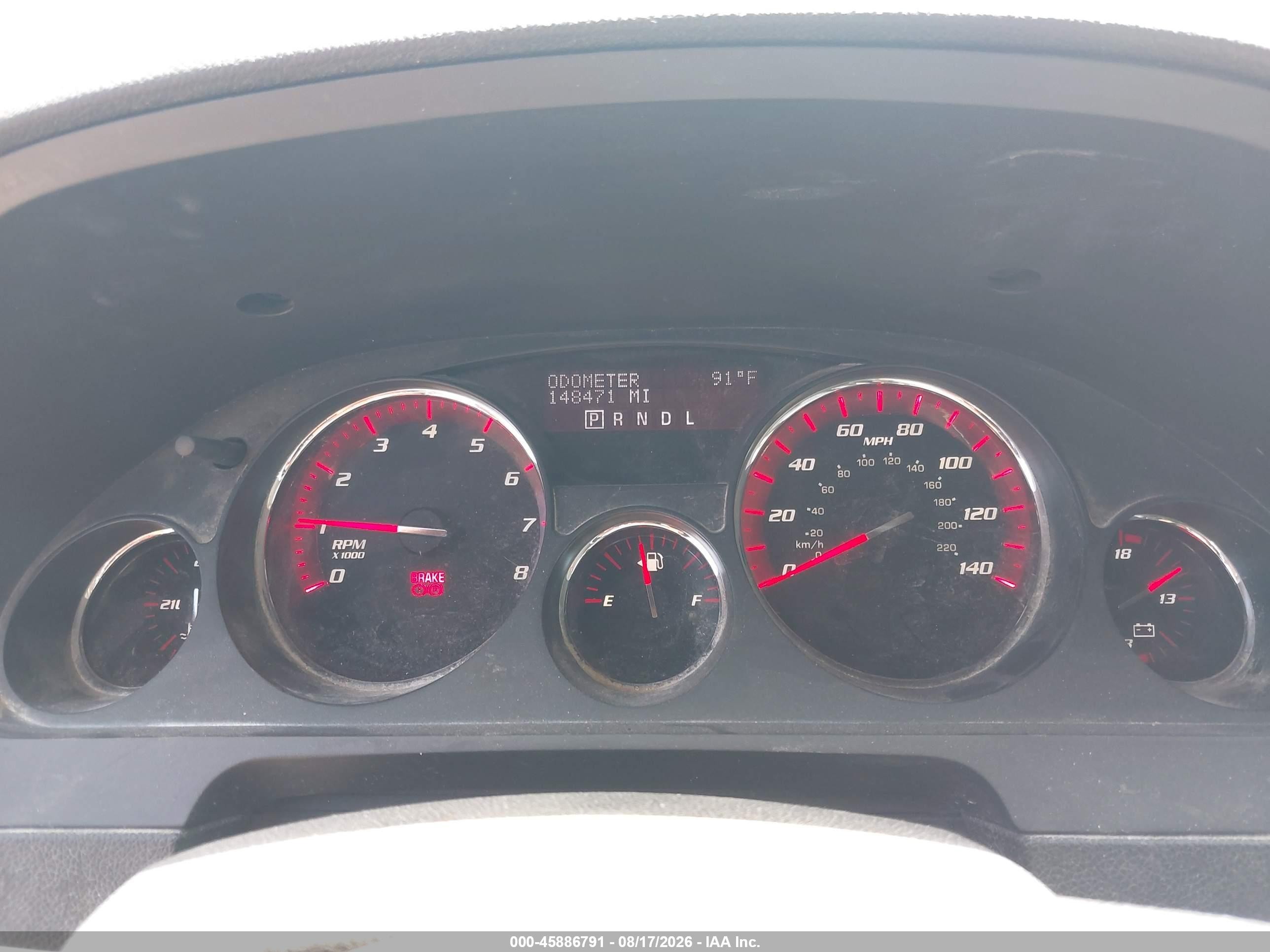 2009 Gmc Acadia Sle1 White vin: 1GKER13D09J179135