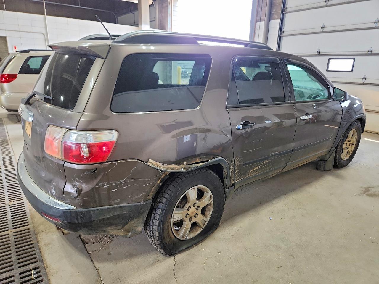 2009 Gmc Acadia Sle Brown vin: 1GKER13D29J147416