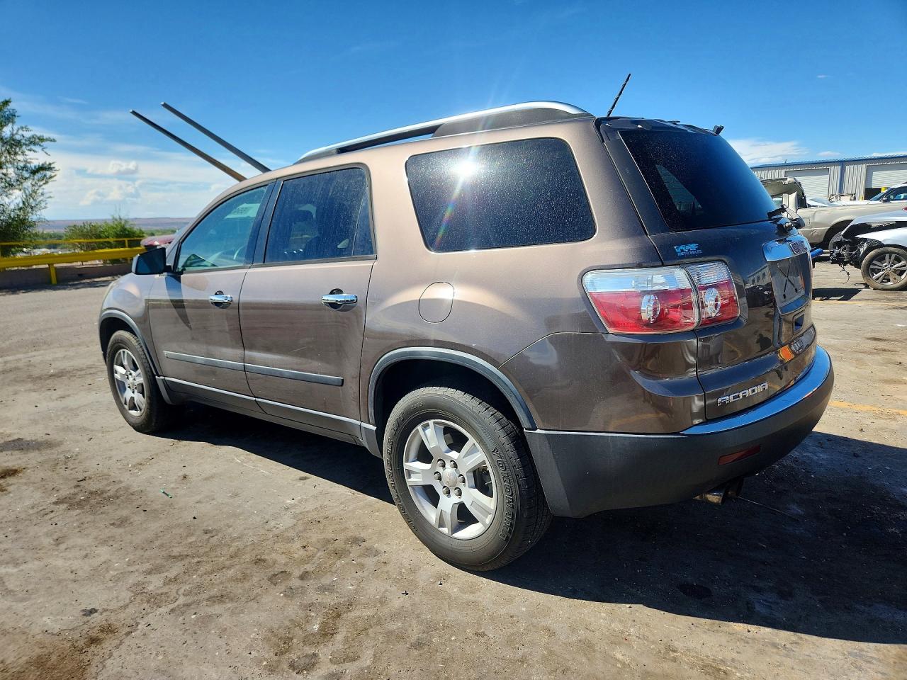 2009 Gmc Acadia Sle Brown vin: 1GKER13D49J115566