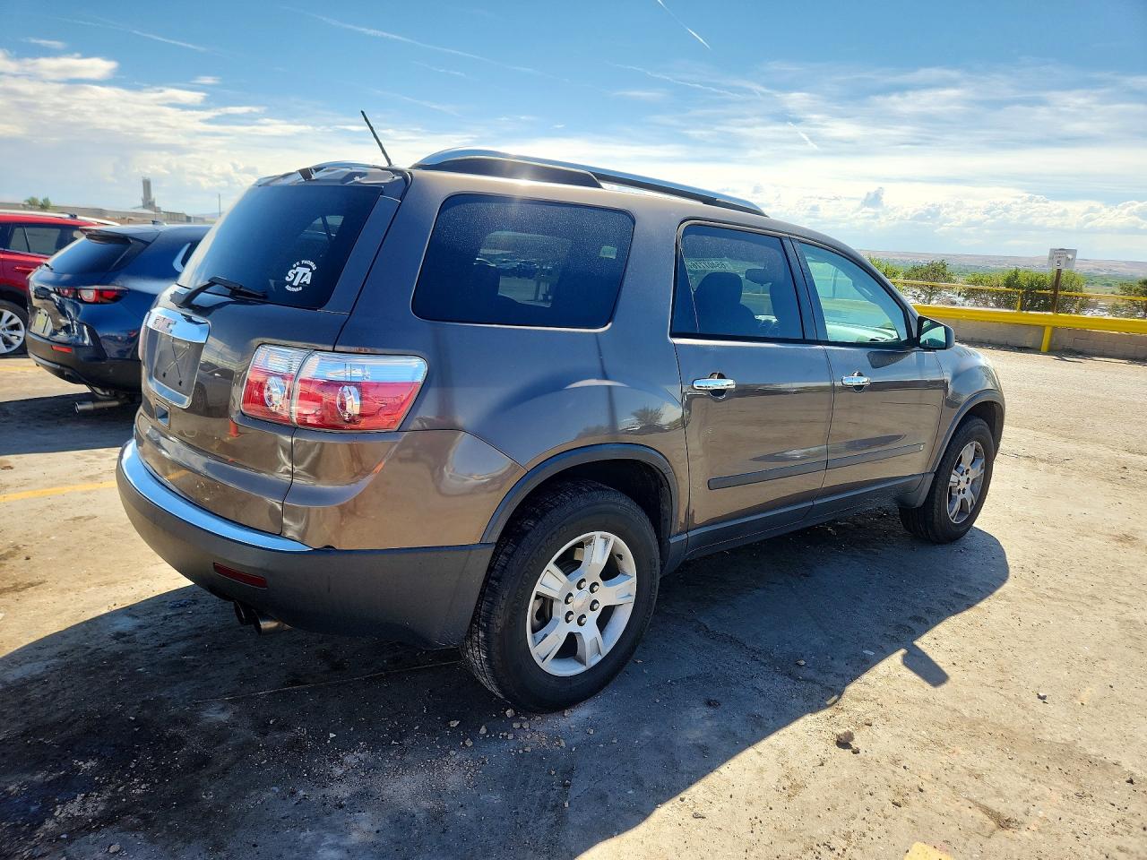 2009 Gmc Acadia Sle Brown vin: 1GKER13D49J115566