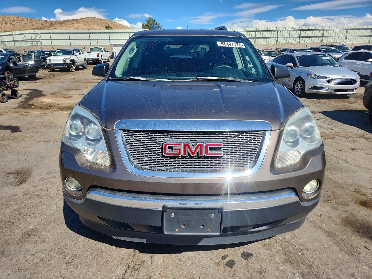 2009 Gmc Acadia Sle Brown vin: 1GKER13D49J115566