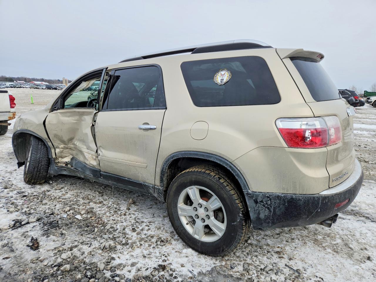 2009 Gmc Acadia Sle Gold vin: 1GKER13D59J143067