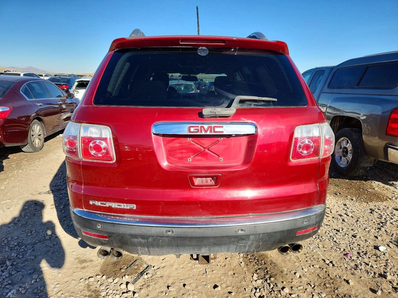 2009 Gmc Acadia Sle Red vin: 1GKER13D59J160032